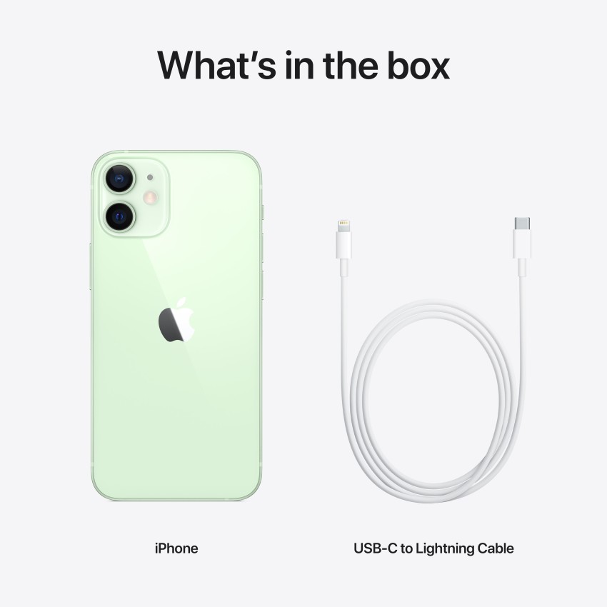 iPhone12 mini グリーン 128GB空箱 各備品-