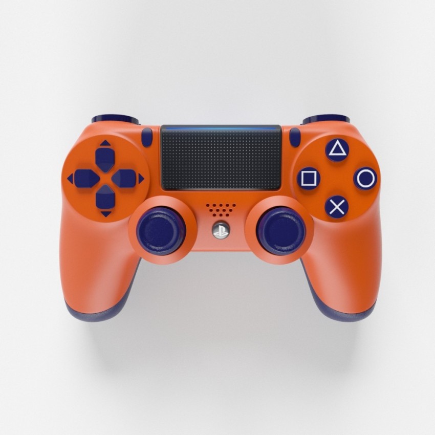 Clubics PS4 - Controller (Wireless, Sunset Orange) Motion Controller - Clubics :