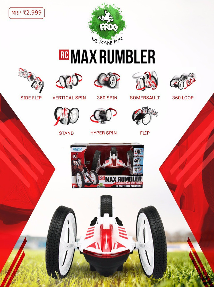 Frog RC MAX Rumbler RC MAX Rumbler . Buy Racing toys in India