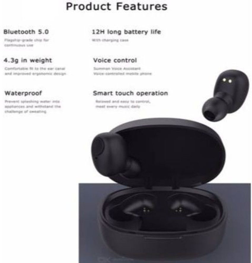 Mi hotsell earbuds features