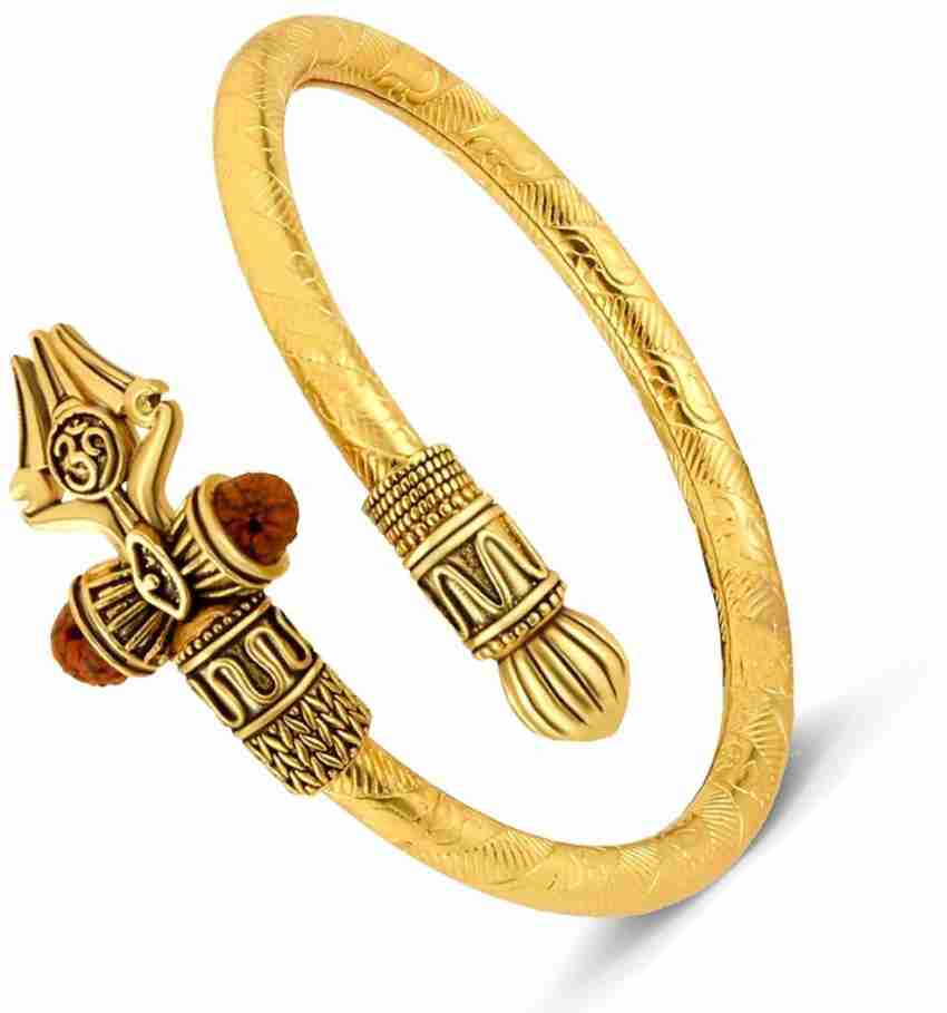 Buy Gold Bracelets & Kadas for Men by Bold by Priyaasi Online