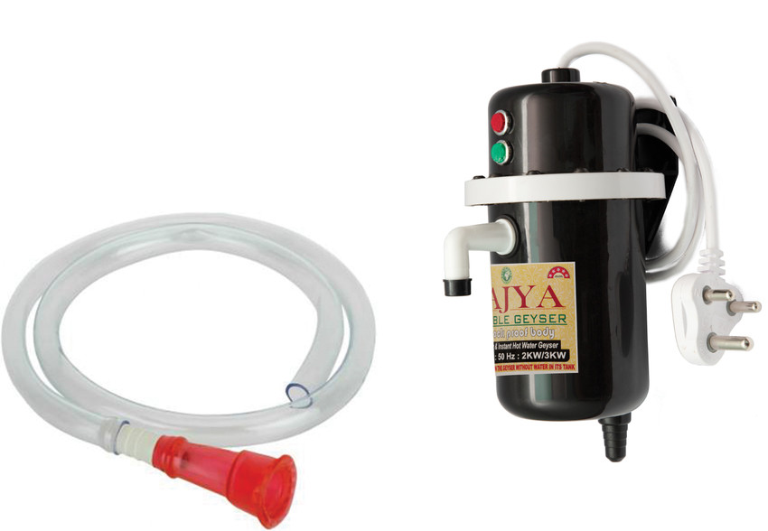 Bajya 1 L Instant Water Geyser (1 Litre Storage Portable Instant Water Heater  Geyser - Body Shock Proof Suitable For Residential u0026 Professional Uses,  Black) Price in India - Buy Bajya 1
