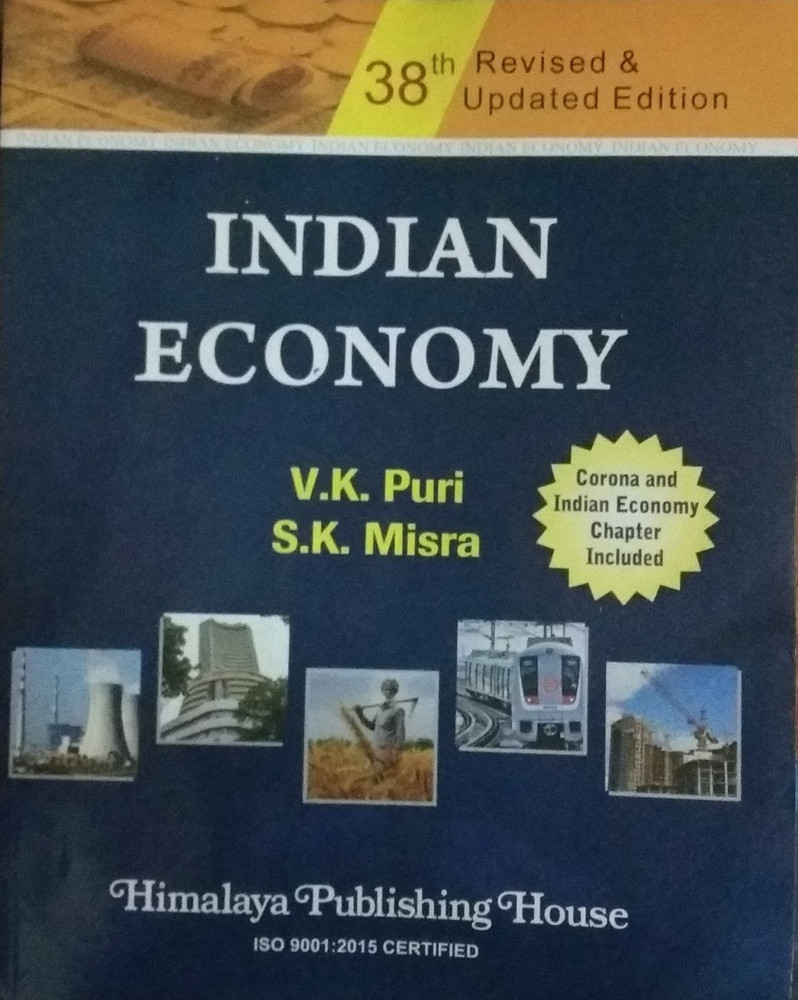 Indian Economy Buy Indian Economy By V K Puri S K Misra At Low Price In India Shopsy In