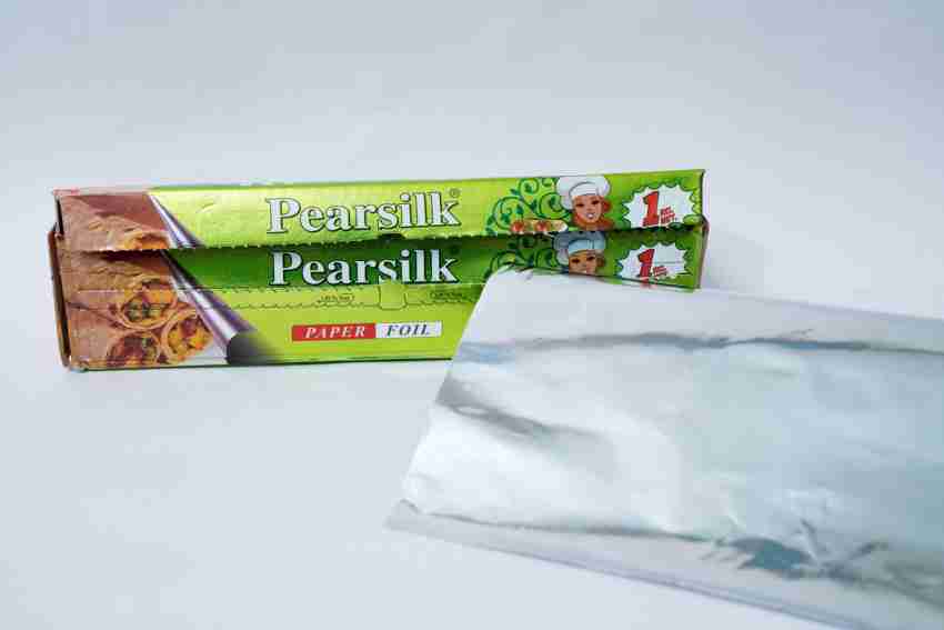 Buy Pearsilk 2 Pcs Combo Pack of Butter Paper 25 Meters, Food Wrapping  Paper, Parchment Paper