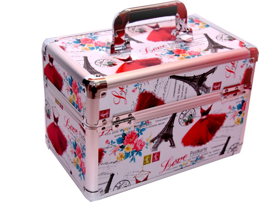 Buy Classic Combo Pack Of 8 Muti-Compartmentvanity Box Cosmetic Bag, Bangle  Box, Bridal Organizer, Storage Case Vanity Box - Lowest price in India