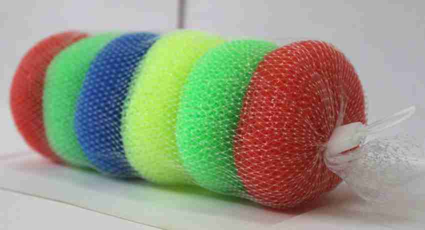 Plastic Scrubber Round Nylon Scrubbers for Pots and Pans