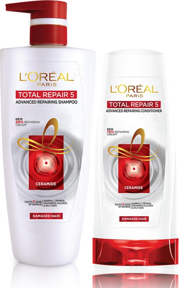 LOreal Paris Total Repair 5 Repairing Shampoo For Damaged Hair 175ml   Urban Beauty