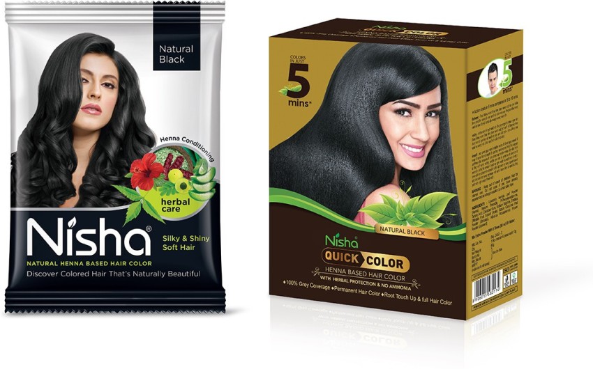 How to use Nisha color sure to keep your hair shiny  Henna For Hair