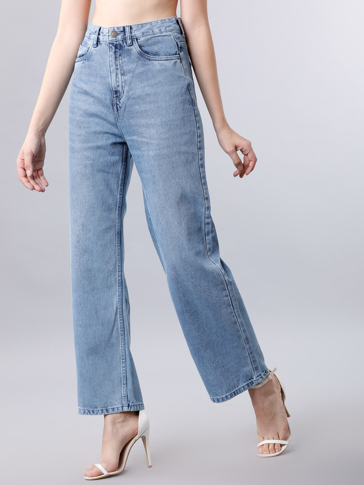 Tokyo Talkies Flared Women Light Blue Jeans - Buy Tokyo Talkies