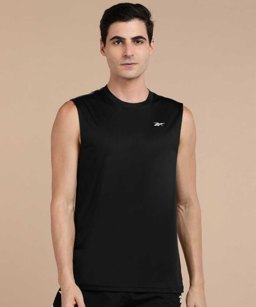 Reebok Men's Top - Black - XXL