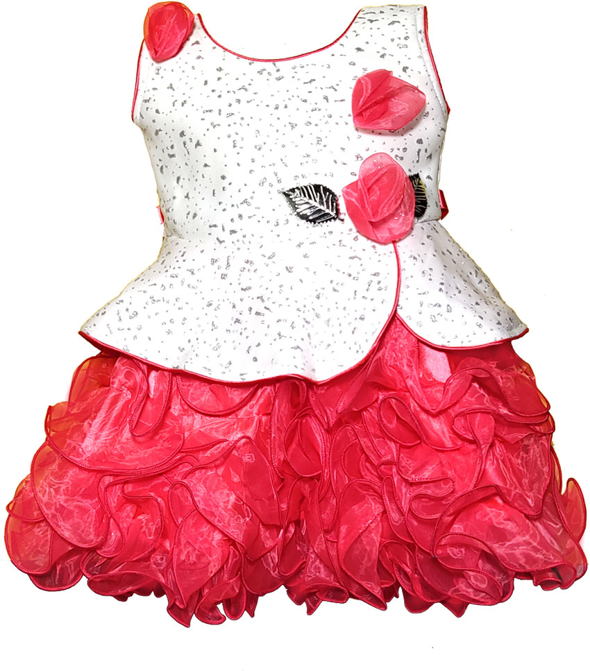 kids fashion hub Baby Girls Midi/Knee Length Festive/Wedding Dress Price in  India - Buy kids fashion hub Baby Girls Midi/Knee Length Festive/Wedding  Dress online at Flipkart.com