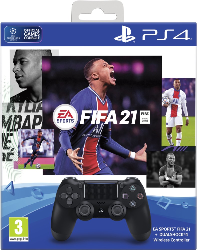 Controle De Ps4 Dual Shok Pack Fifa 21 - JF GAMES