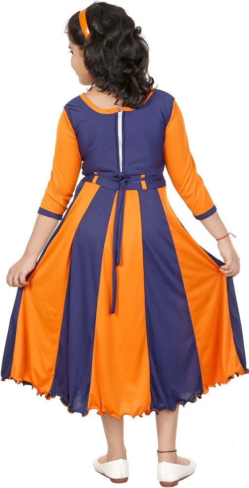 Buy N BAHUBALI Girls MidiKnee Length Party DressGreen Sleeveless Online  at desertcartINDIA
