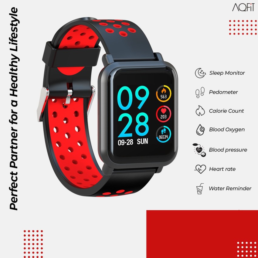W8 IP67 Waterproof Multifunction Bluetooth 096 Touch Screen Smart  Bracelet Fitness Tracker  Black