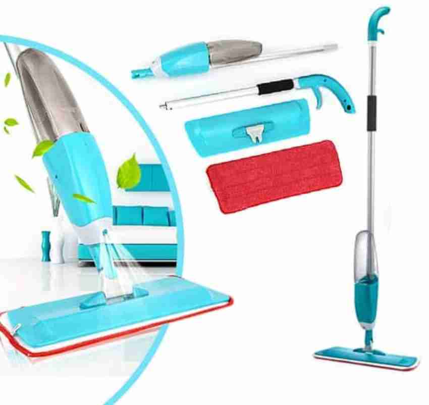 YORK Flat Spray Mop, 2 in 1, Liquid Dispenser and Movable Handle, High  Absorbent Microfiber, for Wet and Dry Surface, Marble Flo – DukanIndia