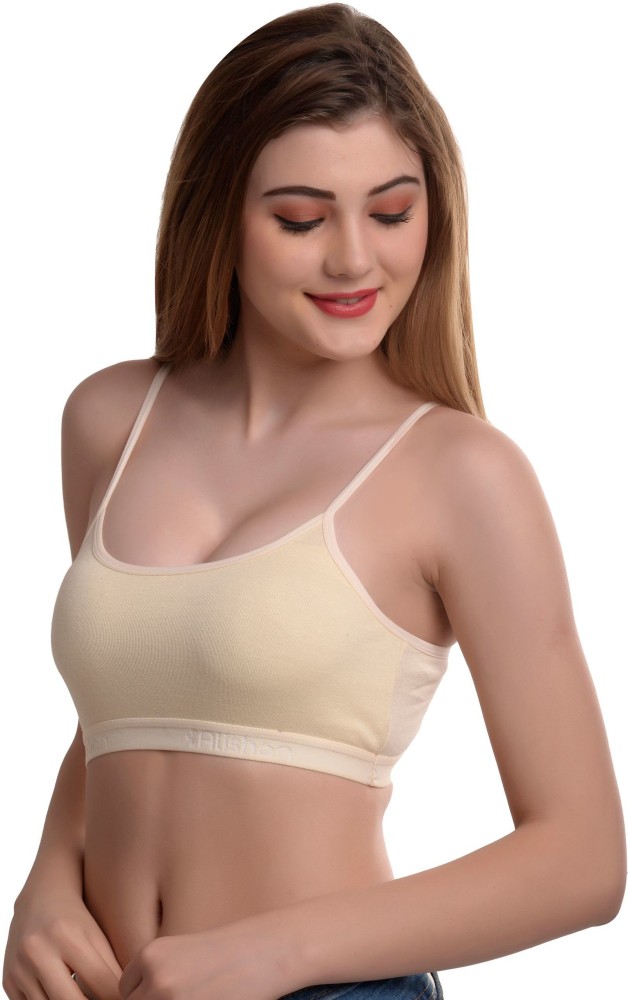 Alishan Molded Cups Double layered Sport's Bra Women Sports Non