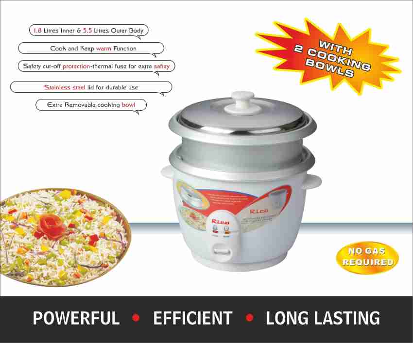 Electric Rice Cooker model RICO