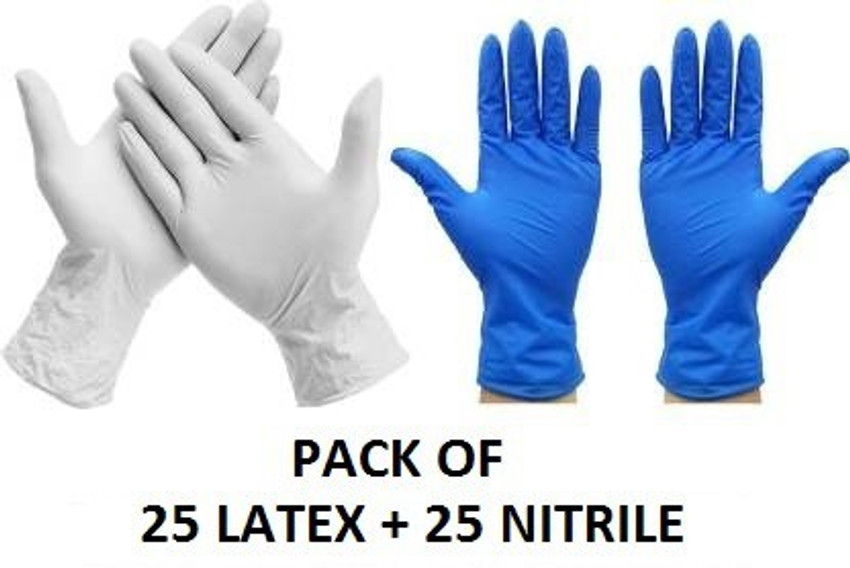 InfiTouch Steel Blue, Nitrile Disposable Gloves,, 49 OFF