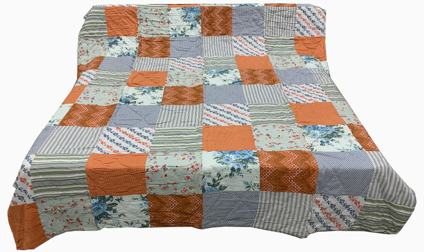 A&A Patchworks Printed Double Quilt for Mild Winter - Buy A&A