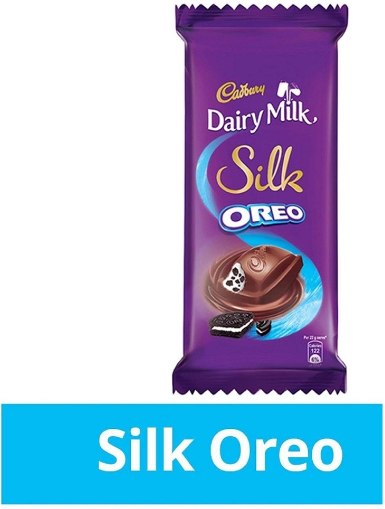 Cadbury Dairy Milk Silk Oreo Chocolate Bar 60g  Pack of 6 Bars Price in  India  Buy Cadbury Dairy Milk Silk Oreo Chocolate Bar 60g  Pack of 6  Bars online at Flipkartcom