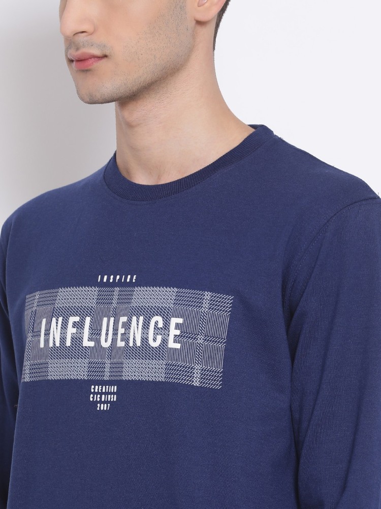 Influence Men's Sweatshirt - Blue - M