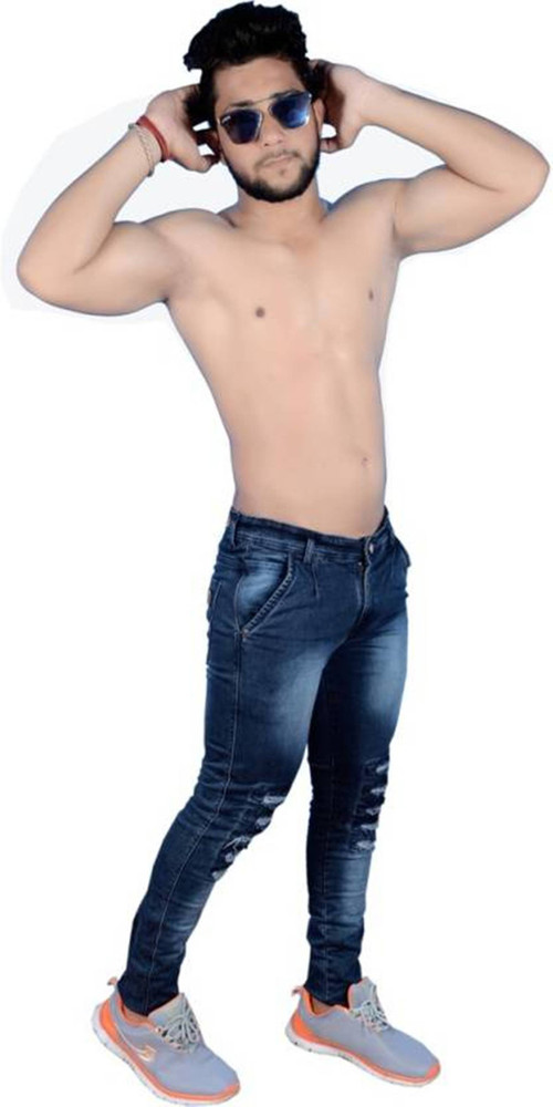 Snaave Regular Men Dark Grey Jeans 