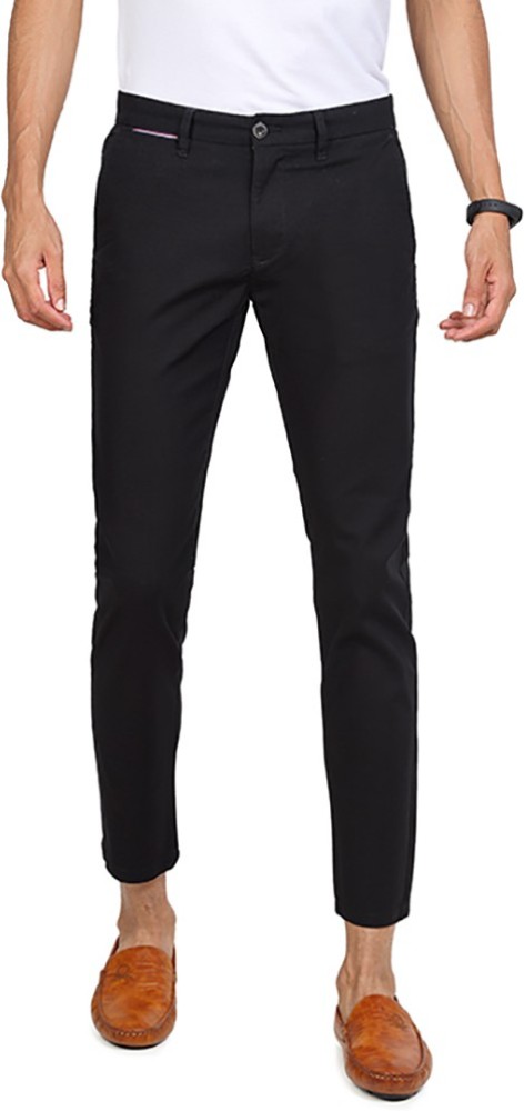 METRONAUT Slim Fit Men Lycra Blend Black Trousers  Buy METRONAUT Slim Fit  Men Lycra Blend Black Trousers Online at Best Prices in India  Flipkartcom