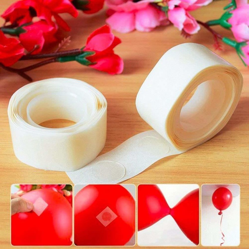 100Pcs Balloon Glue Dots decoration items Stickers for Craft dot for  Wedding Christmas Birthday