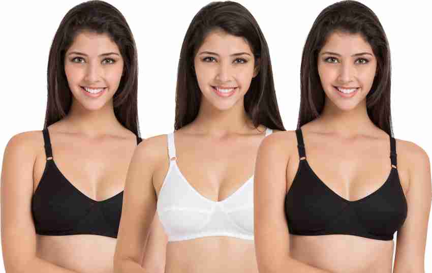 Women Underwire Push -Up Padded Moderate Coverage T-Shirt Bra - Pack of 3, Shop Today. Get it Tomorrow!