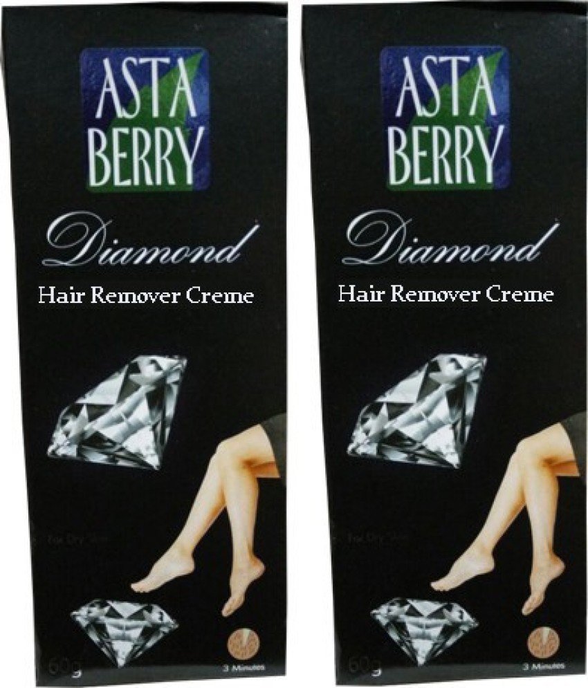Astaberry 2 Diamond +2 Gold Useful Body Hair Removal Cream Pack Of 4