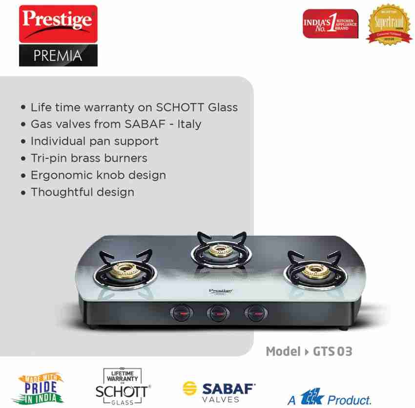 prestige gas stove 2 burner flipkart