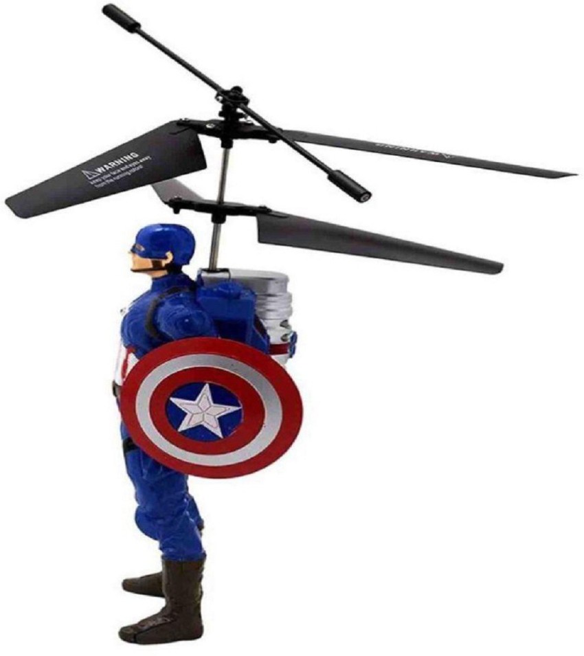 captain america helicopter toy