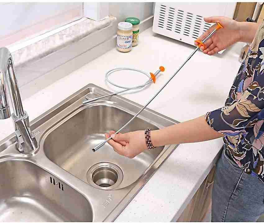Buy KARTUNBOX Kitchen Drain Sink Plunger Unblocked Dredging Pipe