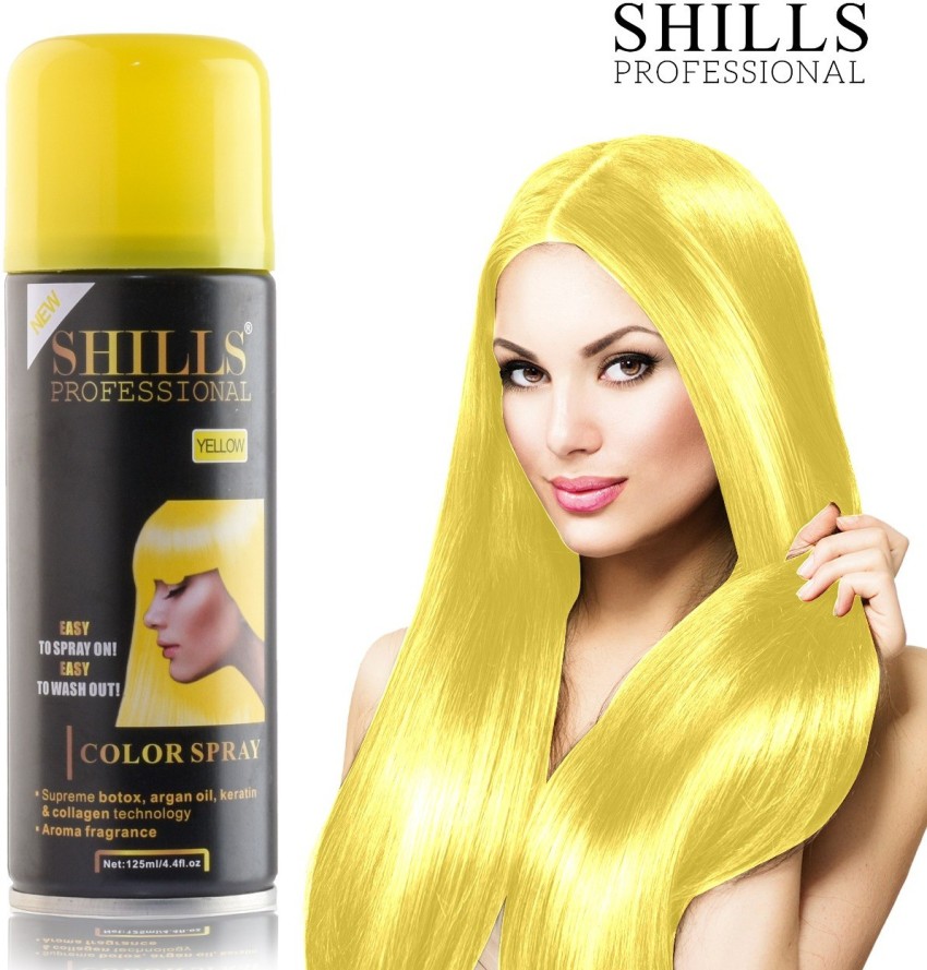 Dexe Hair Color Spray  Yellow Buy Dexe Hair Color Spray  Yellow Online  at Best Price in India  Nykaa