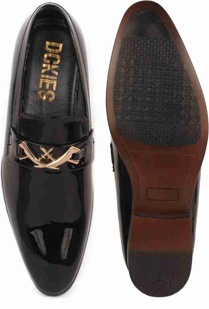 Men Black Louis Vuitton Formal Shoes