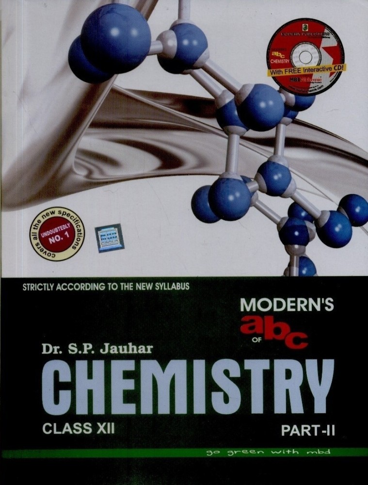 Modern's Abc Plus Of Chemistry For Class-12 (Part I II), 44% OFF