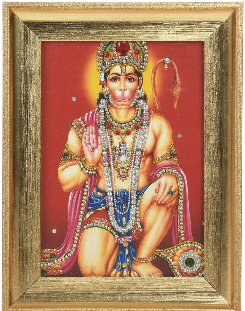 Strotam Lord Hanuman Religious Frame Price in India - Buy Strotam ...