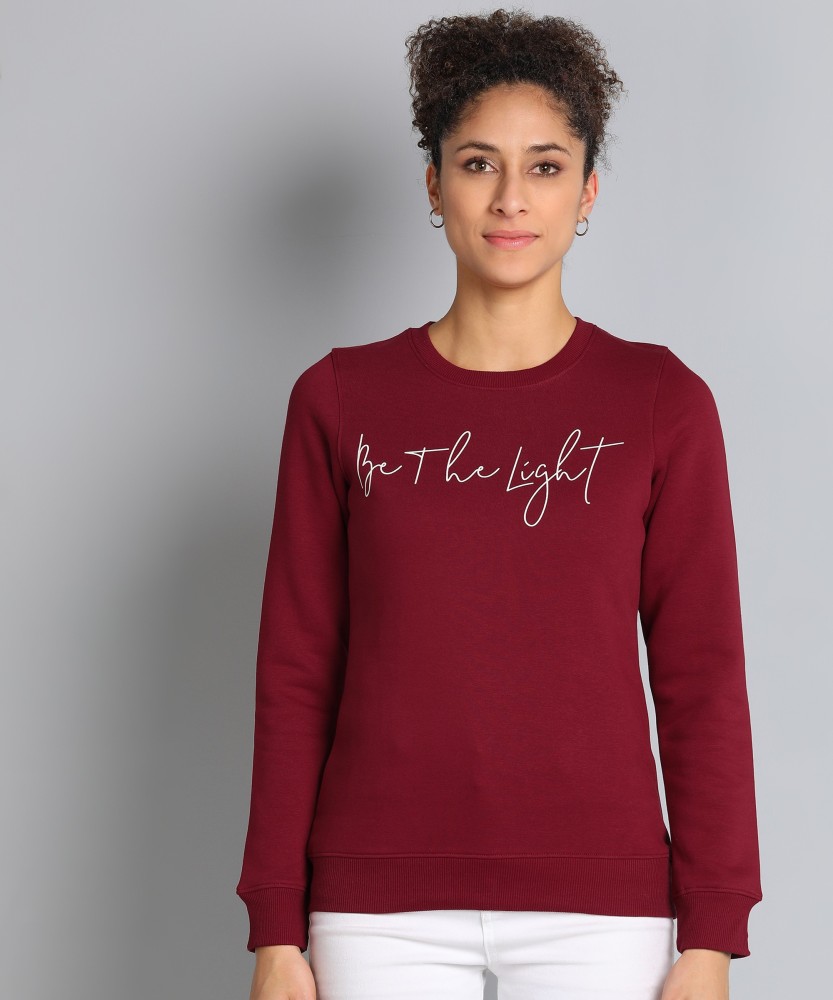 TRUFIT 3/4th Sleeve Solid Women Sweatshirt - Buy TRUFIT 3/4th