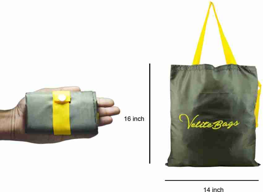 Buy Kuber Industries Shopping Bag For Grocery, Parachute Foldable Shopping  Bag