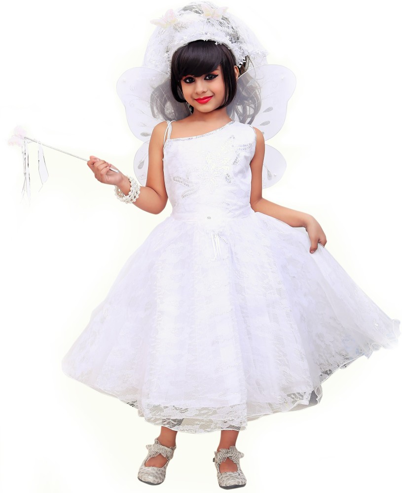Buy Blended Baby Girls Angel Pari DressChristmas Gown online  Looksgudin