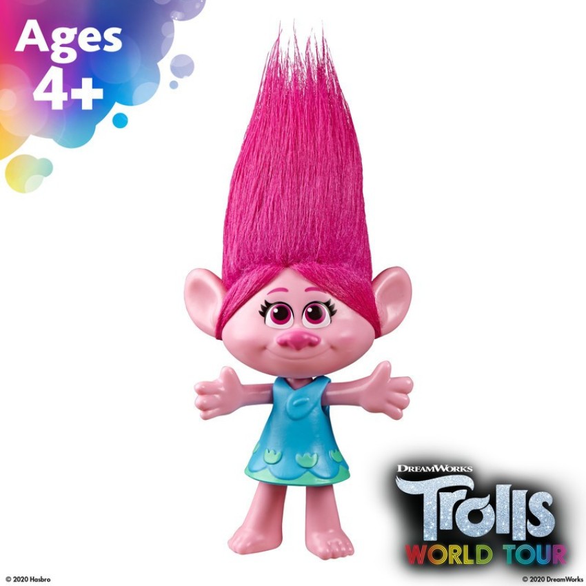 Dreamworks Trolls Party Hair Poppy Musical Doll