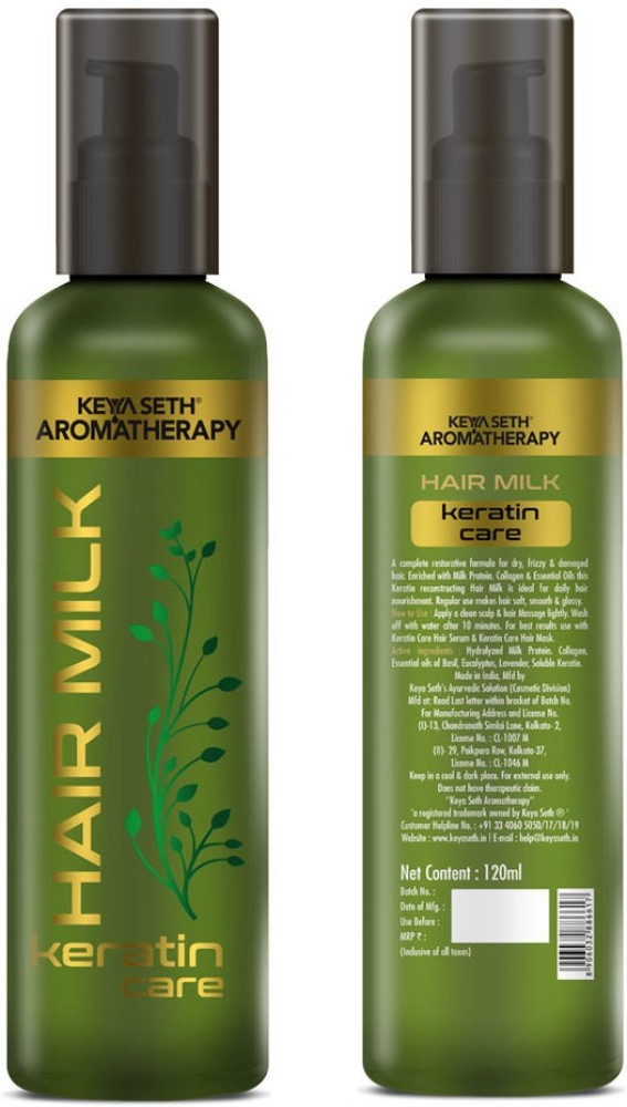 Keya Seth Aromatherapy Hair Styling Lotion for Studio Styling Shaping  Strong Hold  Nourishment with Frankincense  Clary Sage  45ml  JioMart