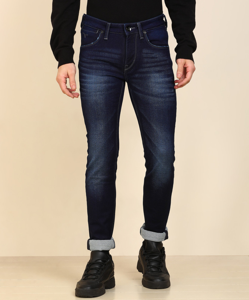 FLYING MACHINE Skinny Men Blue Jeans 