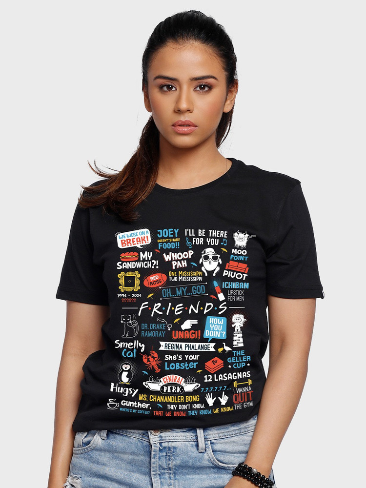 The Souled Store Printed Men Round Neck 