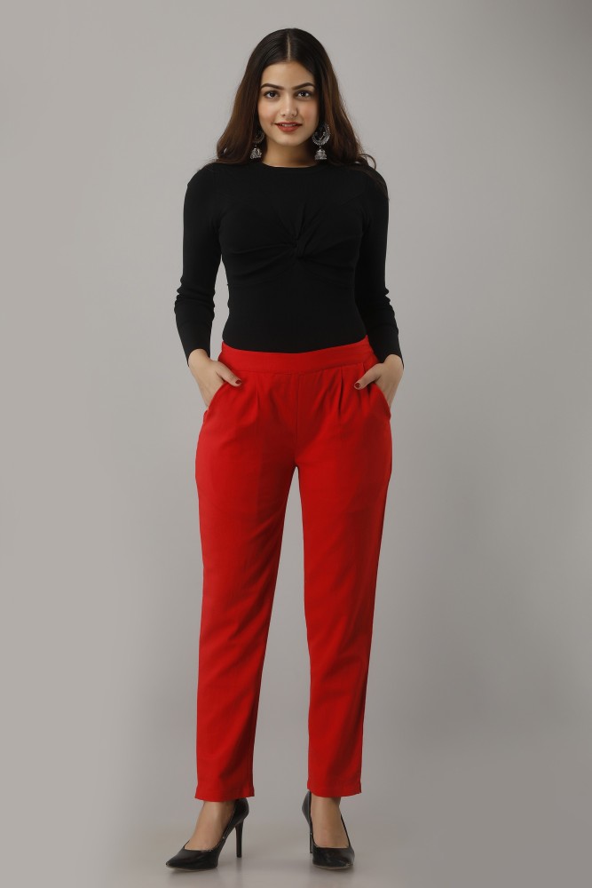 Black pants red shirt Casual wear  Dinner Party Outfit  Casual wear  dinner outfits