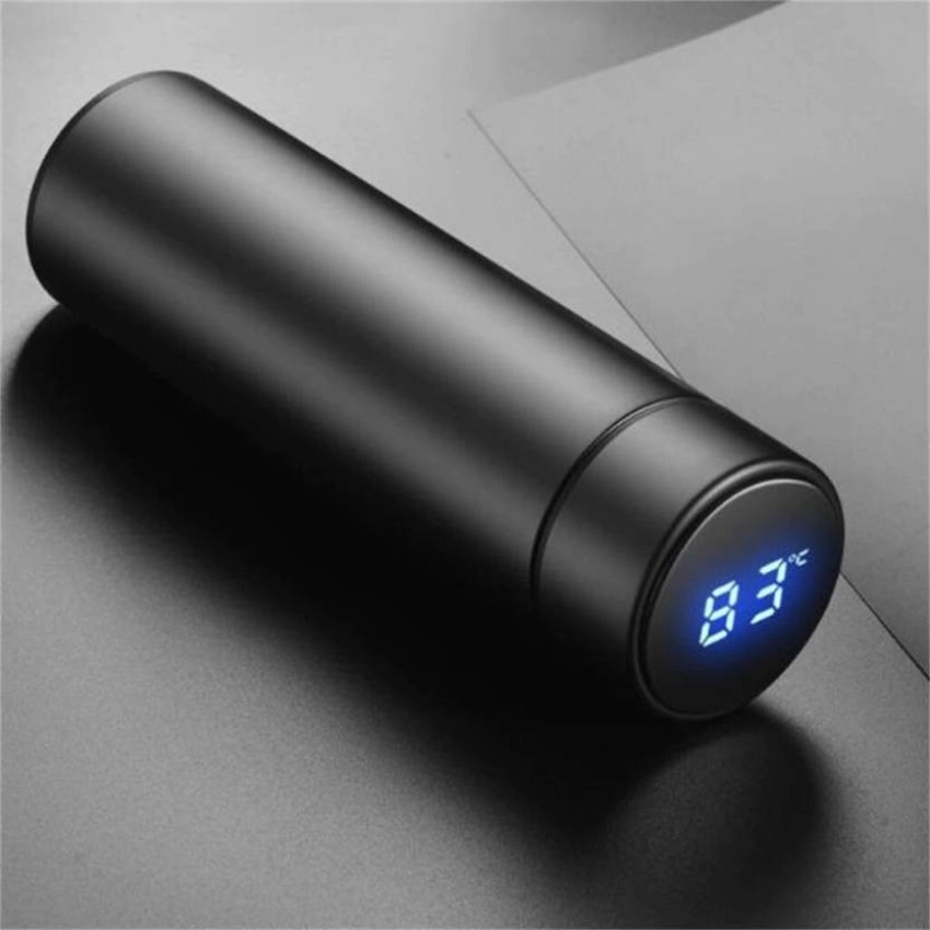 MWstore 500ML Vacuum Flask LED Temperature Display Keep Warm/Cold Stainless  Steel Gradient Smart Insulated Water Bottle for School 