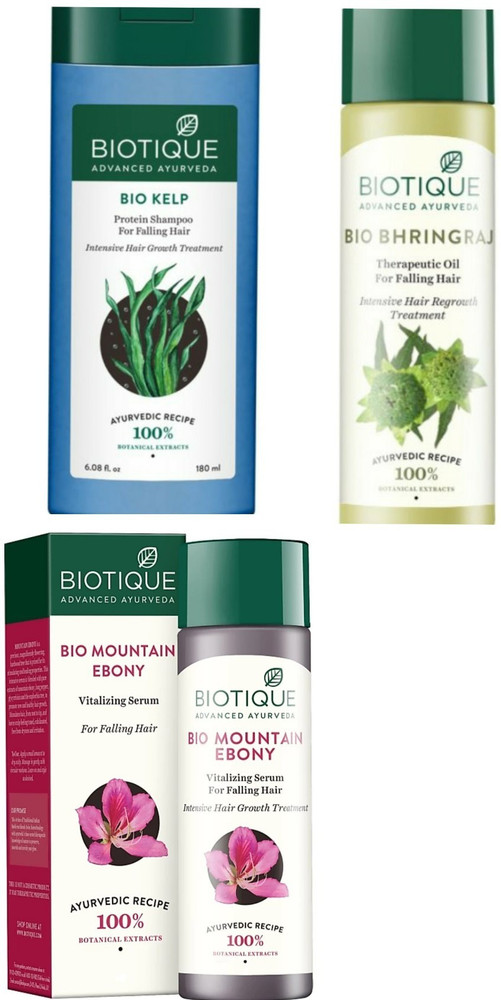 BIOTIQUE Bio Hair care kit For Hair falling ( shampoo+Oil+ Serum) Price in India - Buy BIOTIQUE Bio Hair care kit For Hair falling ( shampoo+Oil+ Serum) online at BIOTIQUE Bio Hair care kit For Hair falling ( shampoo+Oil+ Serum) Price in India - Buy BIOTIQUE Bio Hair care kit For Hair falling ( shampoo+Oil+ Serum) online at