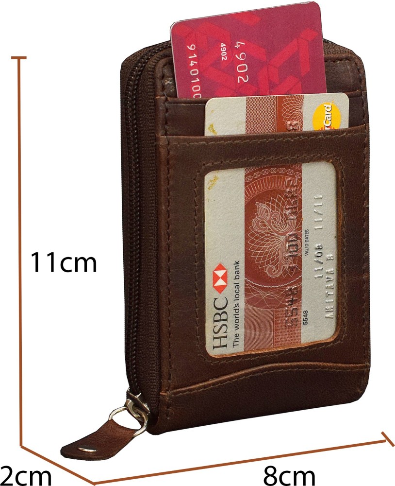 Business Card Holder Wallet Women & Men Black Bank/Id/Credit Card Holder  Card Wallet Case