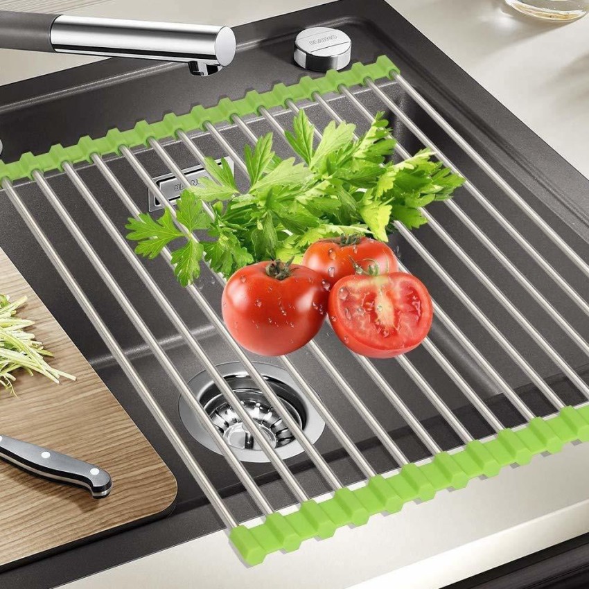 https://rukminim1.flixcart.com/image/850/1000/kikluvk0-0/kitchen-rack/7/d/a/stainless-steel-foldable-roll-up-over-sink-fruit-vegetable-original-imafybzbytaadrgk.jpeg?q=90