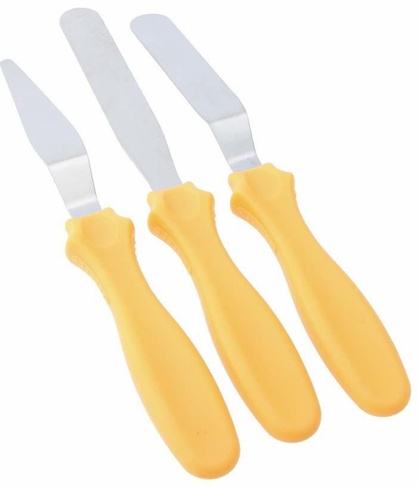 5pcs/set Stainless Steel Cake Spatula Set Butter Cream Knife Cake